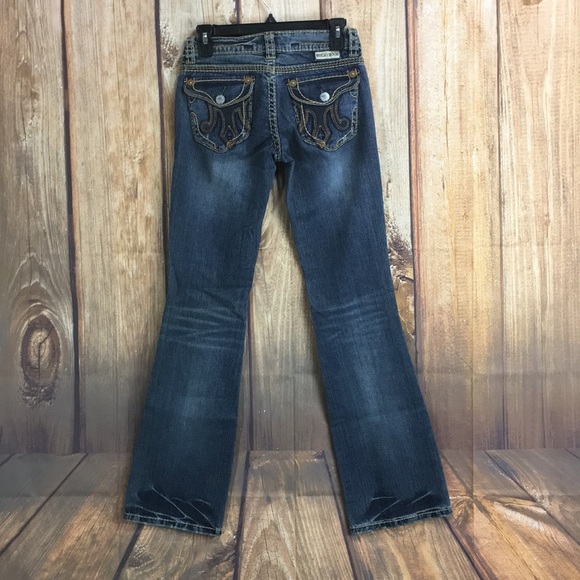 🐞MEK Denim Natal Bootcut denim jean size 25 - Picture 8 of 8